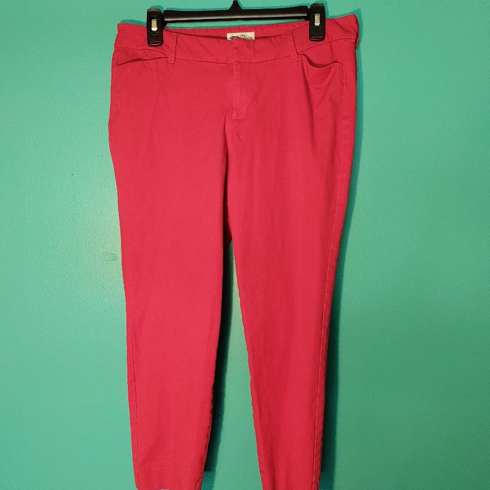 Red Stretchy Pants